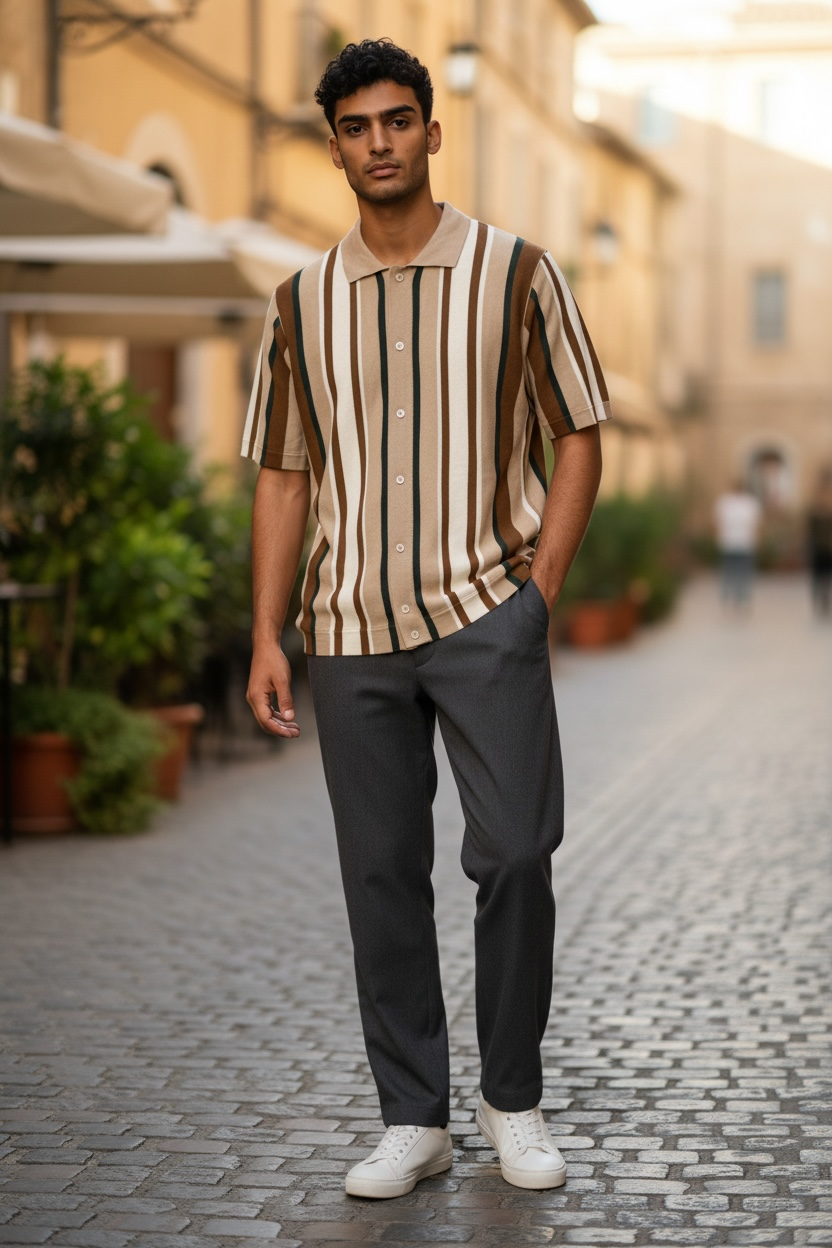 Chemise à manches courtes